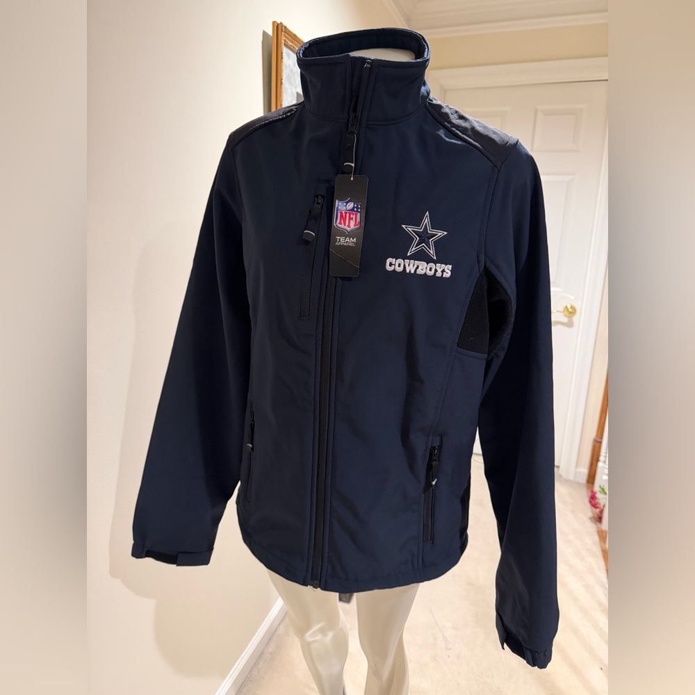 NWT Dallas Dunbrooke Navy Cowboys NFL Team Jacket Sz Med